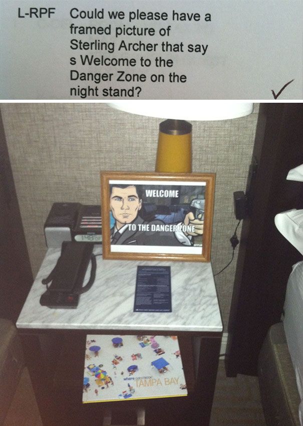 People Who Trolled Hotel Staff With Ridiculous Room Requests (18 pics)