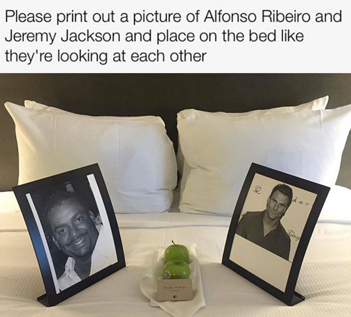 People Who Trolled Hotel Staff With Ridiculous Room Requests (18 pics)