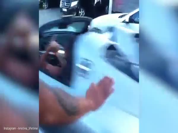 Porsche Driver Crashes Car Attempting To Impress A Lady