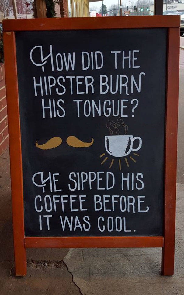 Clever Sidewalk Chalk Signs That Helped A Bar Increase Sales (24 pics)