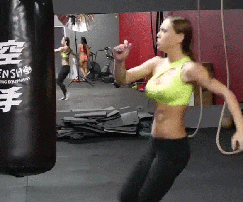 Sexy Fitness Girl GIFs That Will Motivate You To Hit The 
