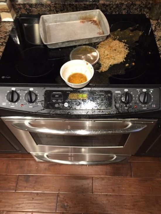 Pictures That Prove Cooking While Drunk Is Never A Good Idea (21 pics)