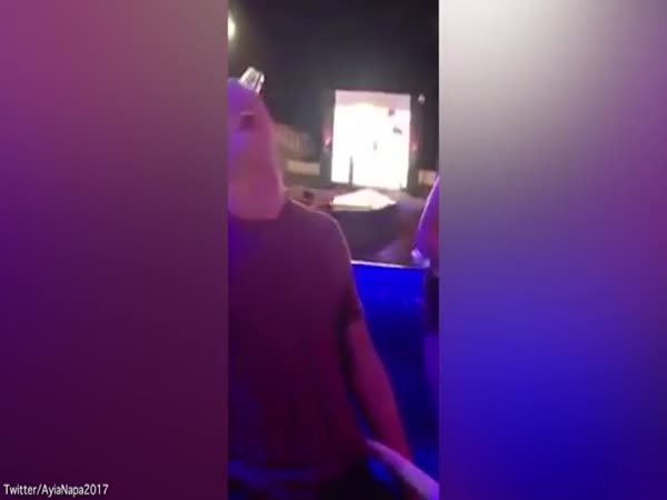 Shocking Moment Tourist Loses Control After Inhaling Hippy Crack