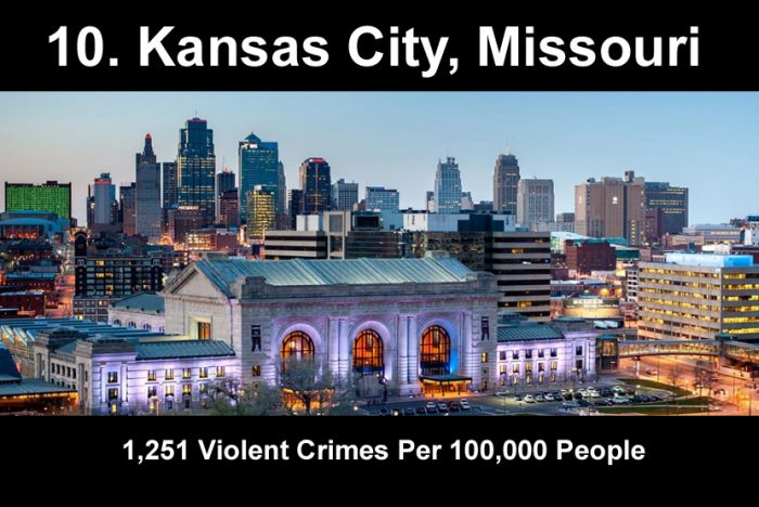These Are The Top 20 Most Dangerous Cities In America (20 pics)