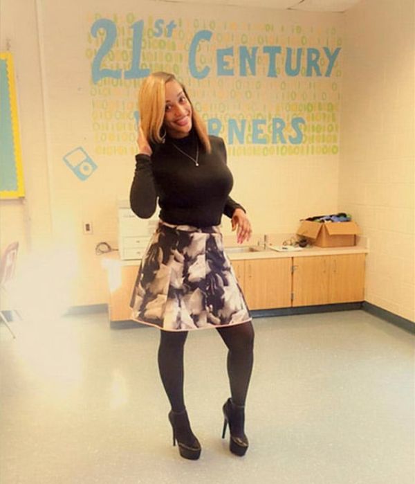 This Teacher Is Getting Shamed For What She Wears In Class (14 pics)
