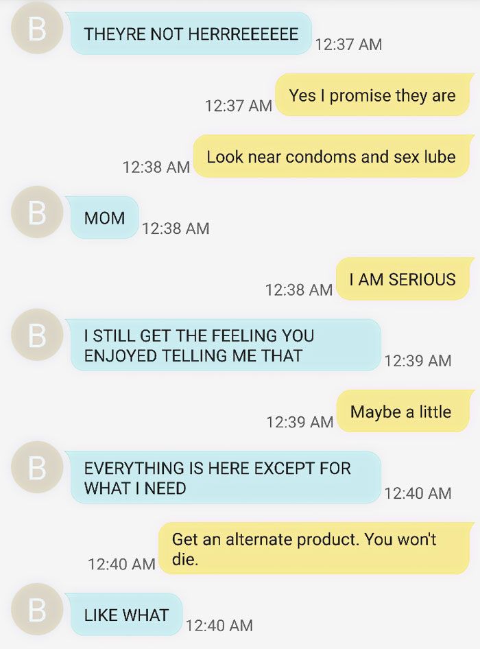 Mom Sends 13-Year-Old Daughter To Buy Feminine Products With Hilarious Results (6 pics)