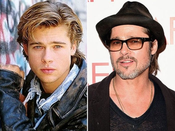 How Celebs Looked Then Compared To How They Look Now (15 pics)