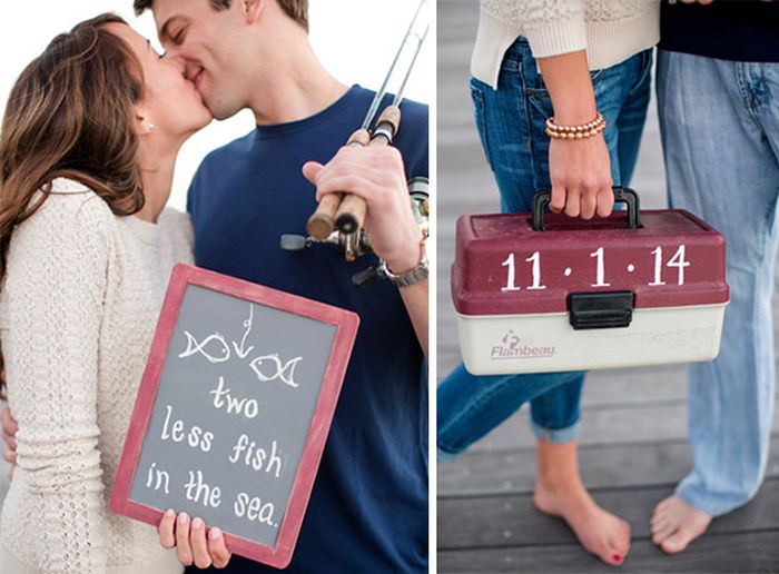 Clever Engagement Photos Are The Best Way To Announce A Wedding (15 pics)