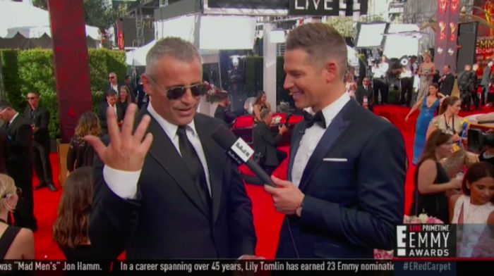 Matt LeBlanc Made An Awkward Joke About Emilia Clarke At The Emmys (3 pics)