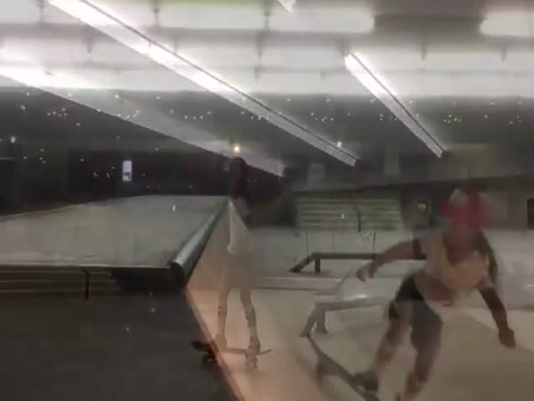 Breaking The Mold With Her Little Skateboard