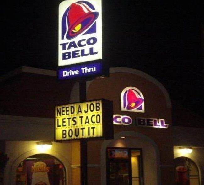 The Funniest Fast Food Signs In The History Of Fast Food Signs (20 pics)