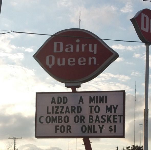 The Funniest Fast Food Signs In The History Of Fast Food Signs (20 pics)