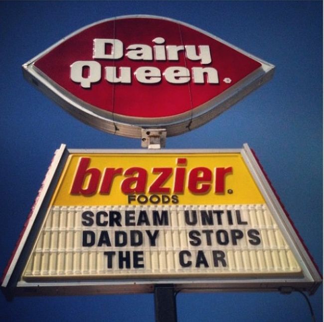 The Funniest Fast Food Signs In The History Of Fast Food Signs (20 pics)