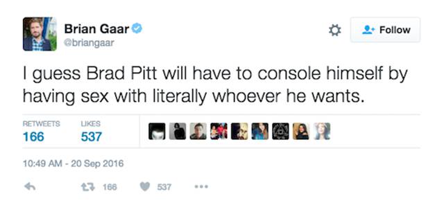 The Funniest Twitter Reactions To Angelina Jolie And Brad Pitt’s Divorce (25 pics)
