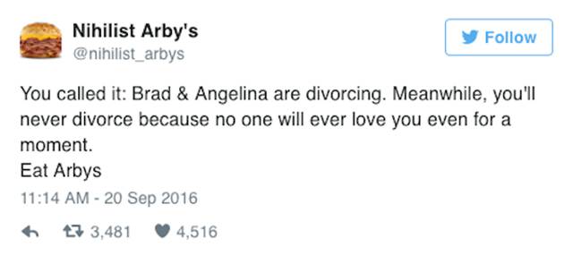 The Funniest Twitter Reactions To Angelina Jolie And Brad Pitt’s Divorce (25 pics)