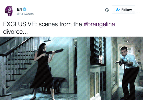 The Funniest Twitter Reactions To Angelina Jolie And Brad Pitt’s Divorce (25 pics)