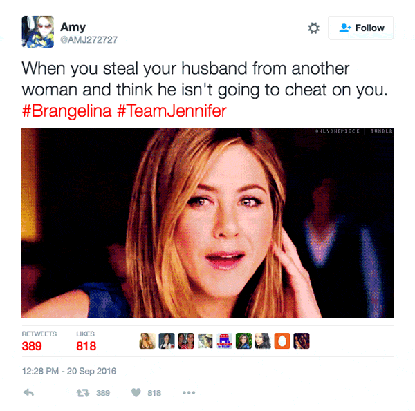 The Funniest Twitter Reactions To Angelina Jolie And Brad Pitt’s Divorce (25 pics)