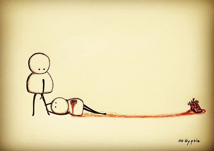 Dark Comics By Gypsie Raleigh That Will Make You See Things Differently (15 pics)