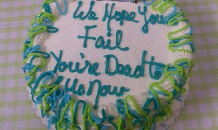 The Best Way To Deliver Bad News Is To Do It With A Cake (29 pics)