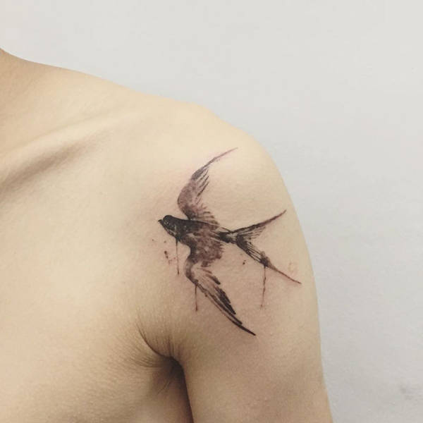 Breathtaking Minimalist Tattoos By A Korean Artist (50 pics)