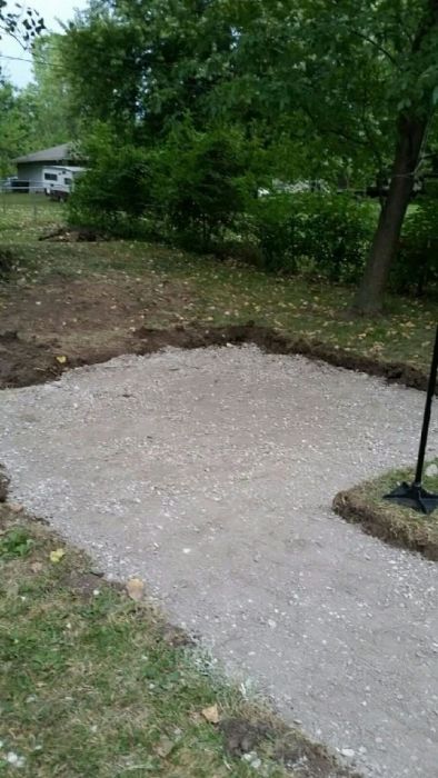 Guy Makes Major Backyard Renovations In Just One Weekend (8 pics)