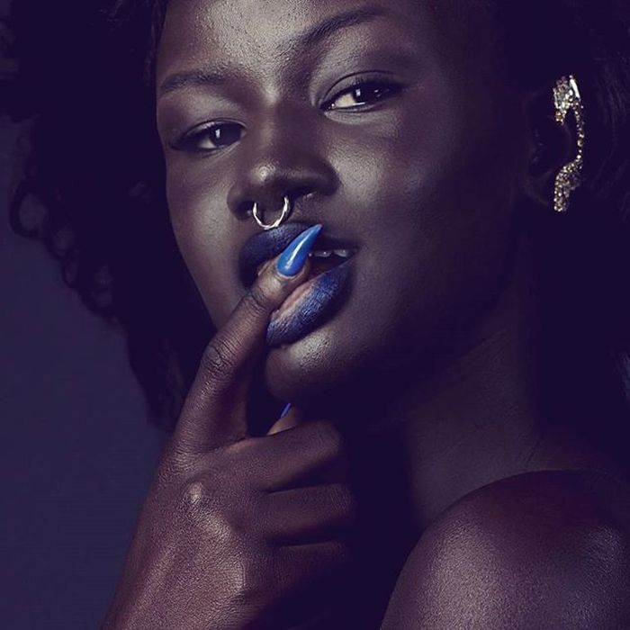 Khoudia Diop, Stunning Charcoal Black African Model  (22 pics)