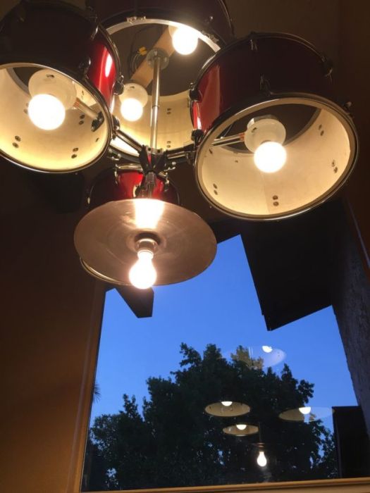 He Took Apart A Drum Set And Turned It Into Something Awesome (9 pics)