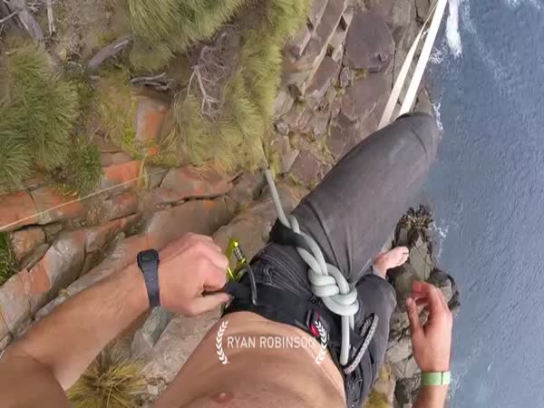 GoPro Awards Slackline The Moai Tower