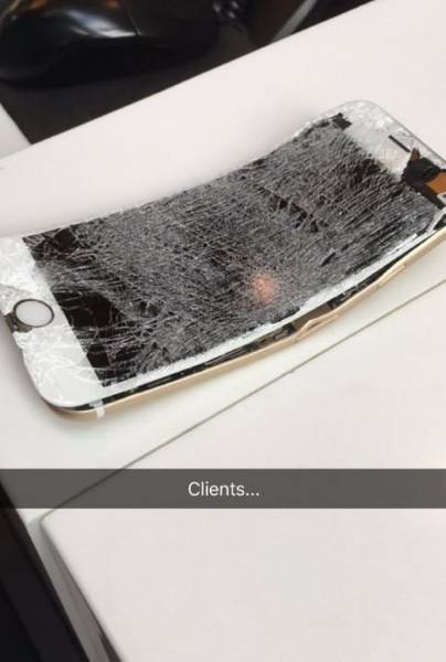 People Who Somehow Managed To Completely Wreck Their Electronics (46 pics)