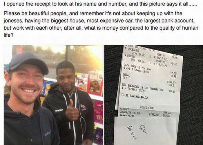 This Small Act Of Kindness Made A Very Big Difference (4 pics)