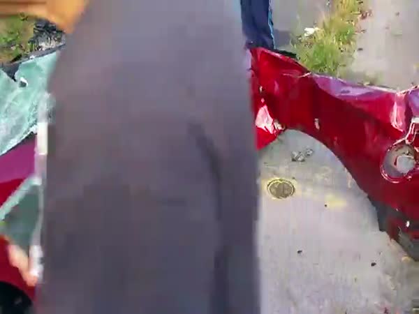 The Most Devastating Non Fatal Crash Scene