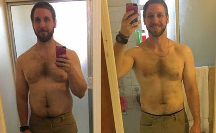 Gamer Goes Through 50 Day Transformation With VR Fitness (2 pics)