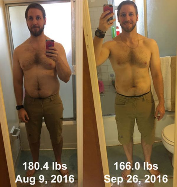 Gamer Goes Through 50 Day Transformation With VR Fitness (2 pics)