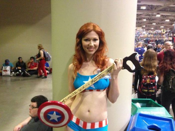 Gorgeous Cosplayers Love To Hold The Nerd Cane (39 pics)