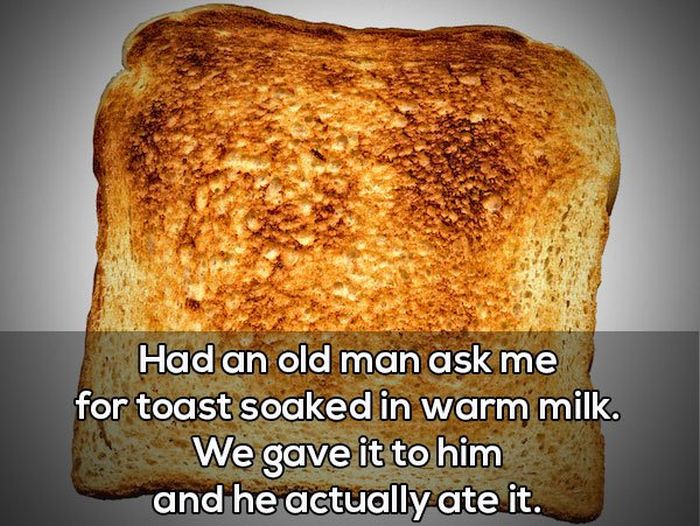 Servers Reveal The Weirdest Requests They've Received From Customers (17 pics)