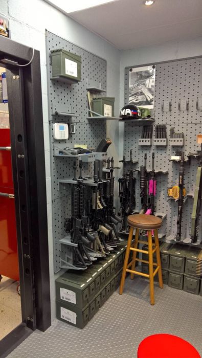 Inside This Room There Is A Hidden Arsenal (9 pics)