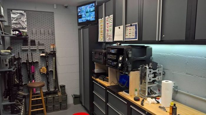 Inside This Room There Is A Hidden Arsenal (9 pics)