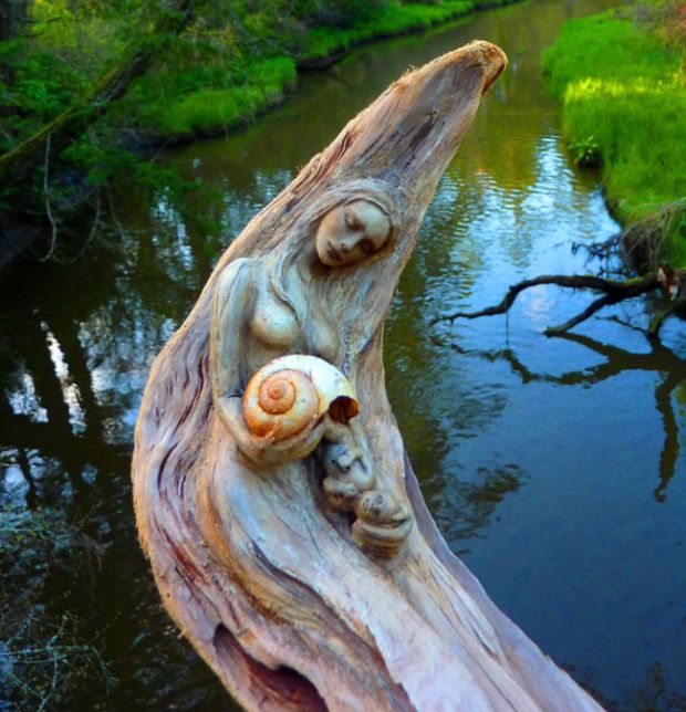 Driftwood Sculptures By Debra Bernier That Will Take Your Breath Away (30 pics)