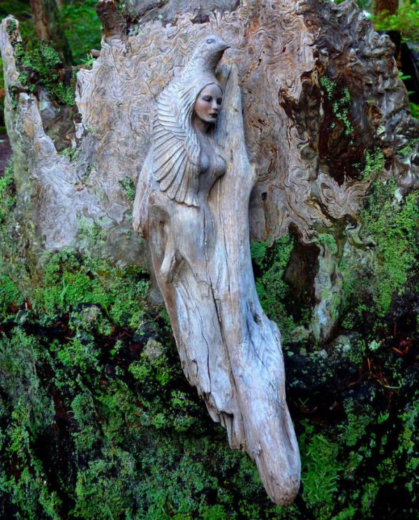 Driftwood Sculptures By Debra Bernier That Will Take Your Breath Away (30 pics)