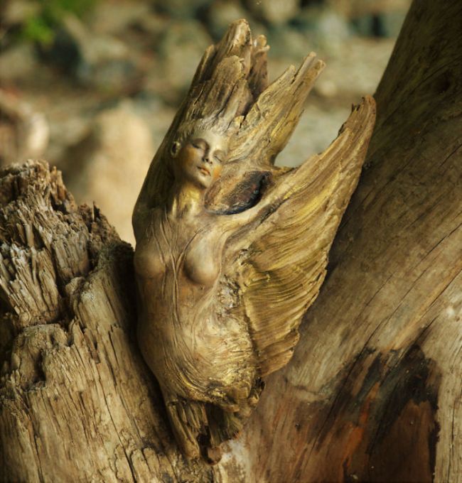 Driftwood Sculptures By Debra Bernier That Will Take Your Breath Away (30 pics)