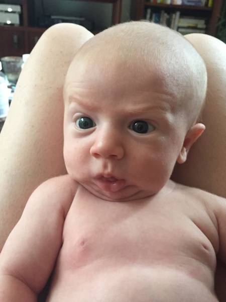 This Little Baby Makes Hilarious Adult Facial Expressions (31 pics)