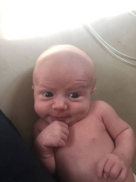 This Little Baby Makes Hilarious Adult Facial Expressions (31 pics)