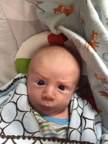 This Little Baby Makes Hilarious Adult Facial Expressions (31 pics)