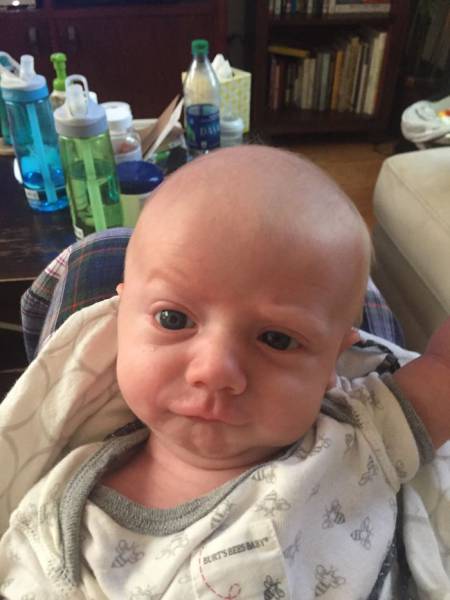 This Little Baby Makes Hilarious Adult Facial Expressions (31 pics)