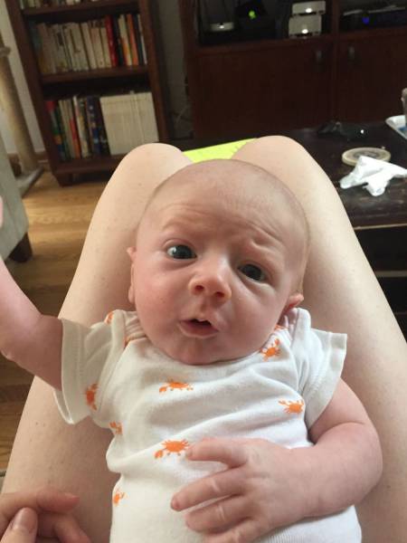 This Little Baby Makes Hilarious Adult Facial Expressions (31 pics)