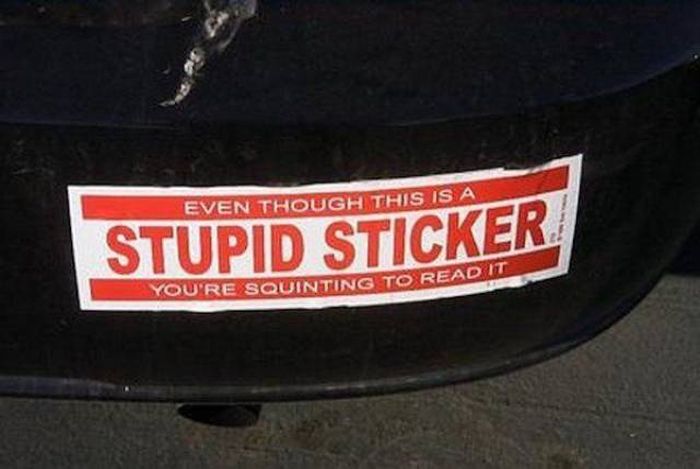 Funny Bumper Stickers That Anyone With A Sense Of Humor Can Appreciate (28 pics)