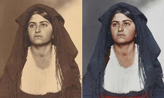 Immigrants At Ellis Island In Black And White And Color (16 pics)