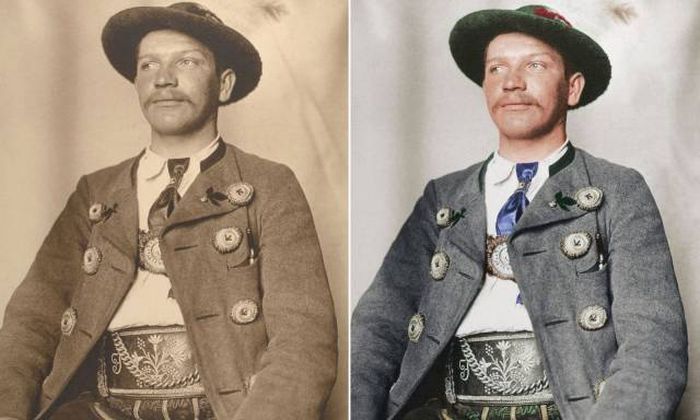 Immigrants At Ellis Island In Black And White And Color (16 pics)