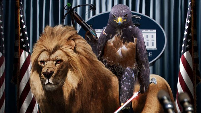 Epic Looking Hawk Sparks Intense Photoshop Battle (45 pics)