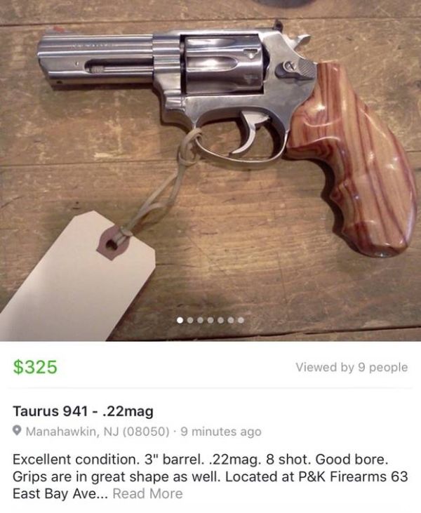 Guns, Drugs And More Illegal Items Being Listed On The Facebook Marketplace (4 pics)